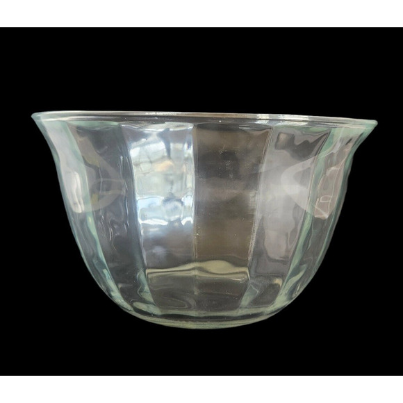 Deep Optics Crystal Glass Centerpiece/Fruit Bowl (Heavy) 5 3/4" x 10" - Picture 3 of 6